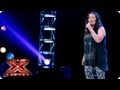 Sam Bailey sings Clown by Emeli Sande -- Bootcamp Auditions -- The X Factor 2013