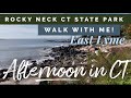 East Lyme CT beach Rocky Neck State Park walking tour!