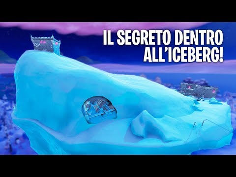 ENTRO NELL'ICEBERG e TROVO il SEGRETO della SEASON 7! SI SCIOGLIERÀ! Fortnite