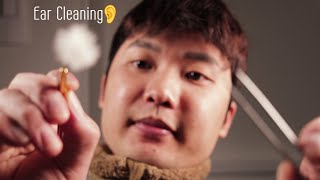 Cleaning Your Big Earwax Asmr