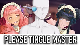 Teasing Maids Wont Stop Tinglying You Asmr Ft.