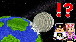 Луна Падает На Землю В Майнкрафт ! Нуб И Про Видео Троллинг Minecraft