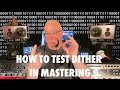How to test dither in mastering