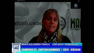 MARIA ALEJANDRA FRANCO, ABOGADA. JUBILADOS Y PENSIONADOS 14-10-21
