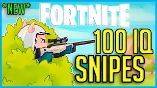 Fortnite 100 IQ Snipes (Fortnite Top Moments Daily #13)