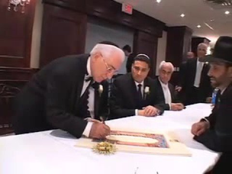 ketubah Ceremony Jewish Wedding Toronto by VideoBabylonca Wedding 