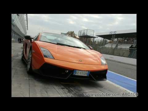 I've filmed this fantastic Orange Lamborghini Gallardo LP5704 Superleggera 