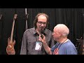 Dan Erlewine with John Brown at the NAMM Show