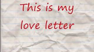 Watch Jessica Harp Love Letter video
