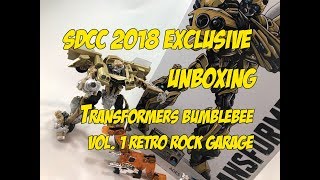 Transformers Build: Studio Series 19 Bumblebee Vol. 1 Retro Rock Garage
