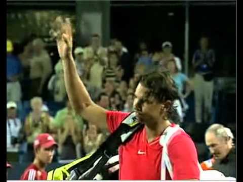 Marcos バグダディス vs Rafael ナダル ATP Masters Cincinnati 2010 last game ＆ stats
