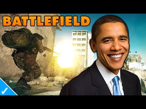 The Celeb Gamer - Barack Obama plays Battlefield 3