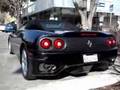 Black Ferrari 360 Modena Spider