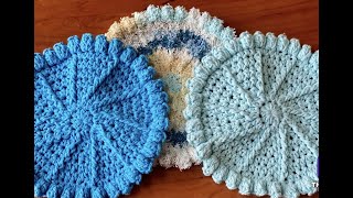 "Scrubbing In The Round" Crochet Dishcloth