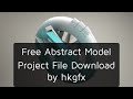 Free Abstract Cinema 4D Model