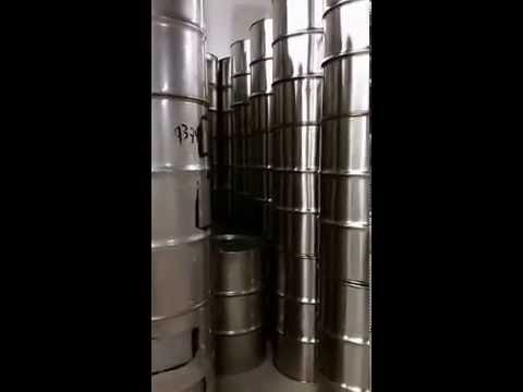 Heavy Duty 1.5mm thick stainless steel barrels