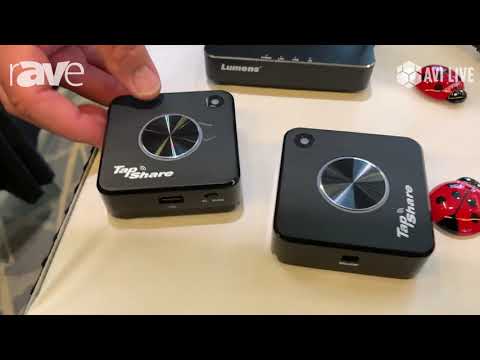 AVI LIVE: Lumens Talks About Tap Share, a Wireless Presentation Solution with No Driver Needed