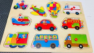 Different Types Of Vehicles Puzzle