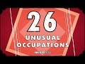 26 Unusual Occupations - mental_floss on YouTube (Ep.215) 26 Unusual Occupations - mental_floss on YouTube (Ep.215)