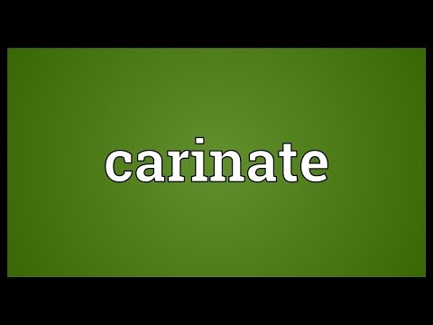 Header of carinate