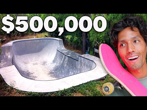 I Found A Luxury Skatepark In a Forest