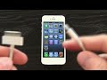 iPhone 5 Lightning Connector Review and Speed Test