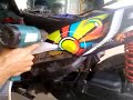 Proses Pemasangan Stripping Motor Custom Rdv Shop 02140295751