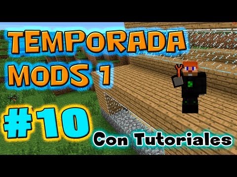 Al Nether, Nano saber y Teleport Tether-Ep10 -Temporada Mods 1 con Tutoriales!!!!