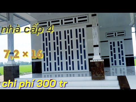 nhà cấp 4 rẻ đẹp ở miền tây | thiện trí