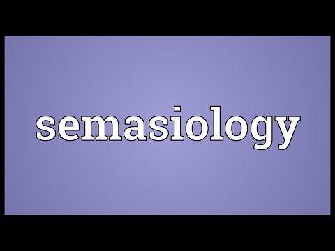 Header of semasiology