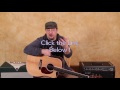 Acoustic Blues Guitar Lesson - How to Play "Nobody Knows You When You're Down and Out"