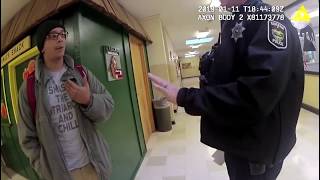 Body camera footage released in fatal police shooting outside Eugene middle school