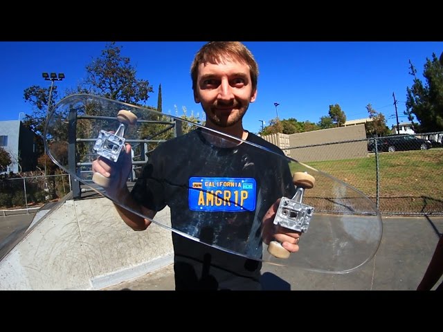 Bullet Proof Glass Skateboard -