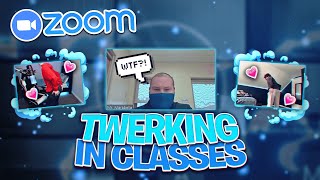 Trolling Online Zoom Class by TWERKING In Class *FUNNY*