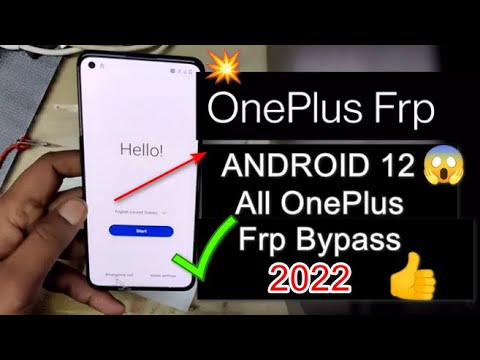 OnePlus Frp 2022 || All OnePlus Frp Bypass Android 12 OnePlus Frp 2022 || All OnePlus Frp Bypass Android 12