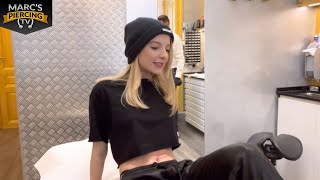 Tolle Ausstrahlung And Belly Piercing Vor 2 Jahren Bei Uns Gewesen Nun Erneut Marcs Piercing Tv