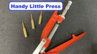 How I Use The Lee Hand Press For Seating Tests And Match-Ready Ammo