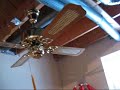 Early to Mid 1980s Unknown Chunky GE Vent 42'' Ceiling Fan