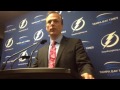 Coach Jon Cooper after loss to Pens