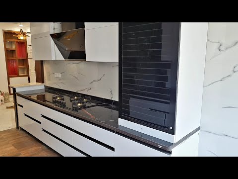12' x 8' Modular kitchen design/ Interior kitchen design ideas