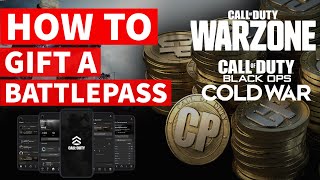 Call Of Duty Warzone How To Gift A Battle P In Warzone Battle P Gifting Warzone