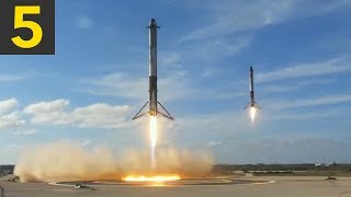 Top 5 Amazing SpaceX Landings Top 5 Amazing SpaceX Landings