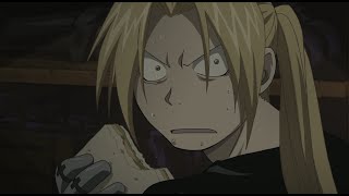 Fullmetal Alchemist: Brotherhood - Awkward Sandwich Eating