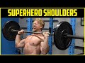 SUPERMASSIVE SHOULDERS WORKOUT | Superhero Plan Stage 3 Day 3
