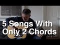 5 Songs with Only 2 Chords | Tom Strahle | Easy Guitar | Basic Guitar