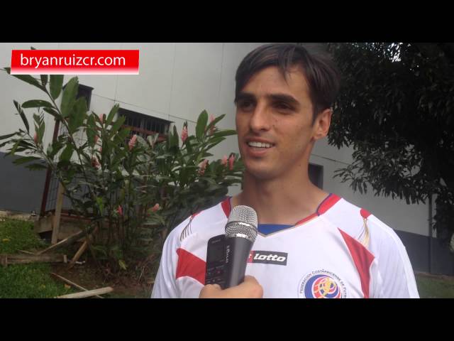 El sueño mundialista de Bryan Ruiz