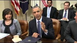 (Obama) Hosts CEOs Whose Firms Are Investing in US  5/20/14