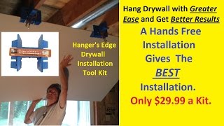 Drywall Installation Tool - An Easy, Better and Affordable Way to Hang Drywall part 1