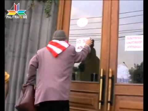 ხელჩართული ჩხუბი კულტურის სამინისტროსთან Palitra TV Radio