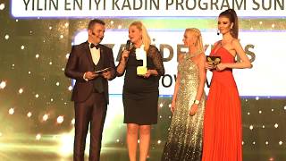 2017 Yilinin En İyi̇ Kadin Program Sunucusu Zahi̇de Yeti̇ş Seçi̇ldi̇